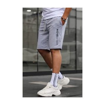 Madmext 5403 Gri Erkek Şort