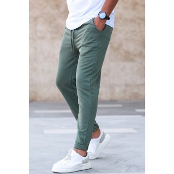 Madmext 5424 Haki Basic Erkek Eşofman