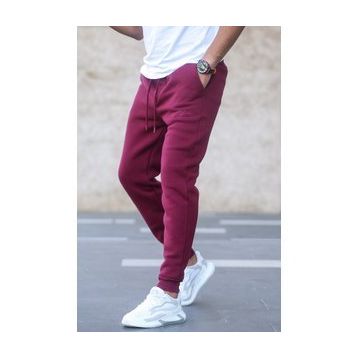 Madmext 5433 Bordo Basic Erkek Eşofman