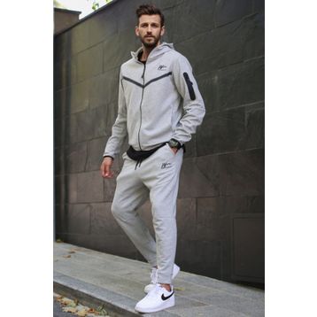 Madmext 5673 Grimelanj Kapüşonlu Jogger Erkek Eşofman Takımı