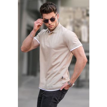 Madmext 5885 Basic Yaka Tişört
