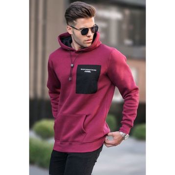 Madmext 6004 Bordo Erkek Sweatshirt