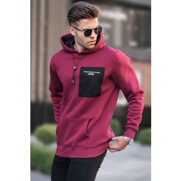 Madmext 6004 Bordo Erkek Sweatshirt
