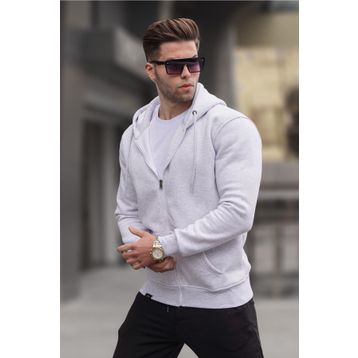 Madmext 6033 Karmelanj Kapüşonlu Regular Fit Erkek Sweatshirt