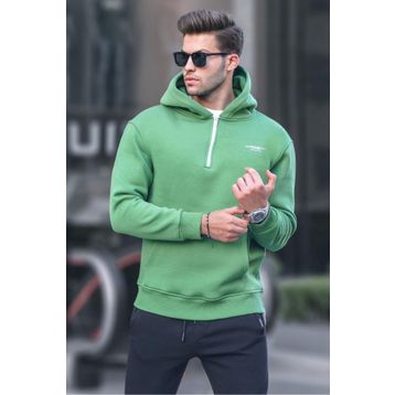 Madmext 6143 Yeşil Erkek Sweatshirt