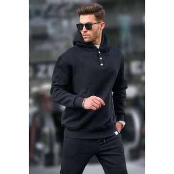 Madmext 6150 Siyah Erkek Sweatshirt