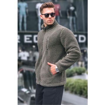 Madmext 6152 Haki Erkek Sweatshirt