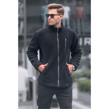 Madmext 6152 Siyah Erkek Sweatshirt