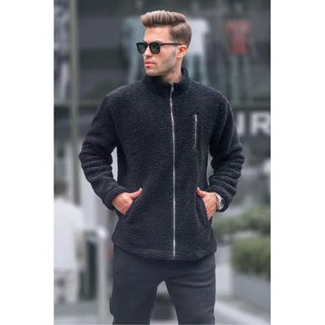 Madmext 6152 Siyah Erkek Sweatshirt