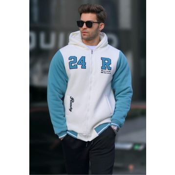 Madmext 6155 Ekru Erkek Sweatshirt