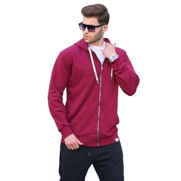 Madmext 6161 Bordo Erkek Sweatshirt