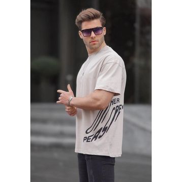 Madmext 6178 Taş Desenli Erkek T-shirt