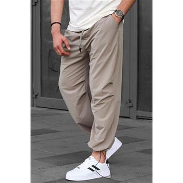 Madmext 6504 Bej Erkek Pantolon