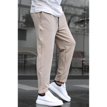 Madmext 6509 Bej Erkek Pantolon