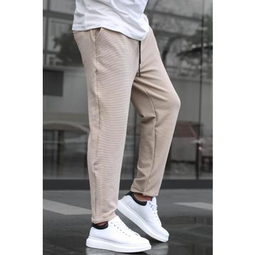 Madmext 6509 Bej Erkek Pantolon