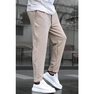 Madmext 6509 Bej Erkek Pantolon
