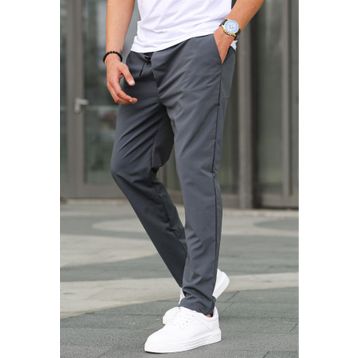Madmext 6513 Paraşüt Kumaş Füme Erkek Pantolon