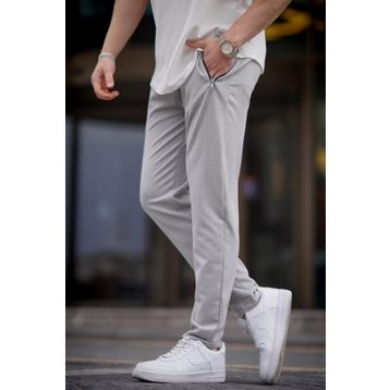 Madmext 6520 Gri Erkek Pantolon