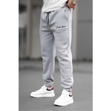 Madmext 6521 Gri Erkek Eşofman Altı