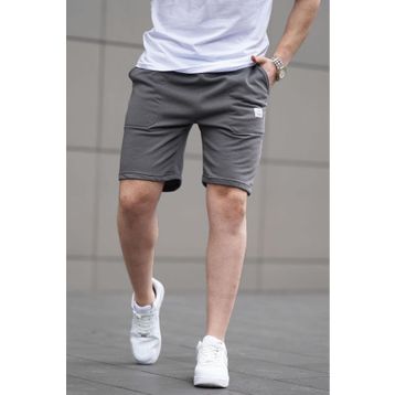 Madmext 6528 Füme Erkek Basic Şort