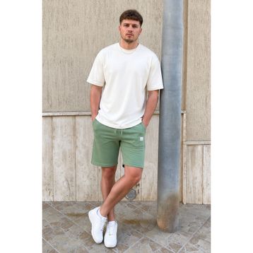 Madmext 6528 Haki Erkek Basic Şort