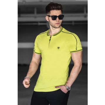Madmext 9281 Hardal Erkek T-shirt