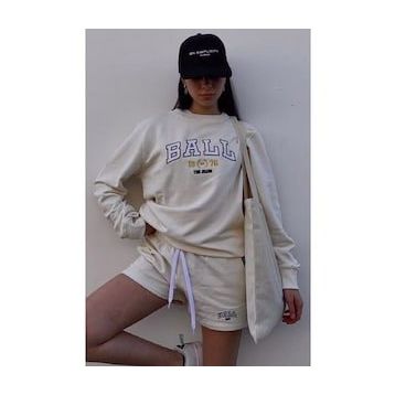 Madmext MG1210 Bej Mad Girls Baskılı Kadın Sweatshirt