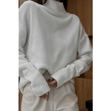 Madmext MG1252 Mad Girls Balıkçı Yaka Kazak