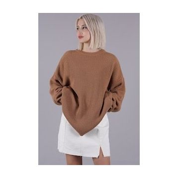 Madmext MG1264 Vizon Kadın Kazak