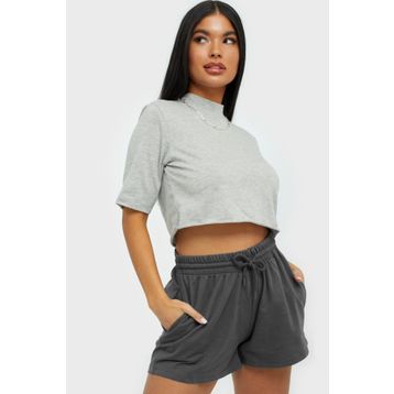 Madmext MG1293 Antrasit Basic Şort