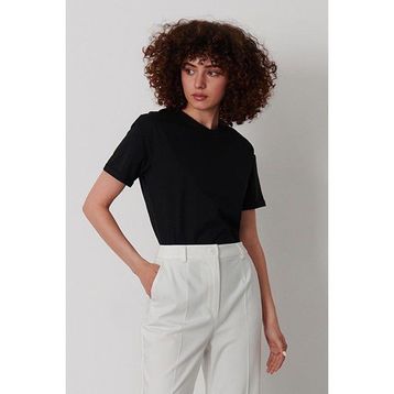 Madmext MG1351 Mad Girls Siyah T-shirt