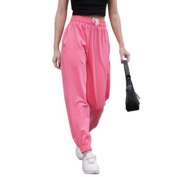 Madmext MG1635 Fuşya Comfort Fit Basic Kadın Eşofman Altı