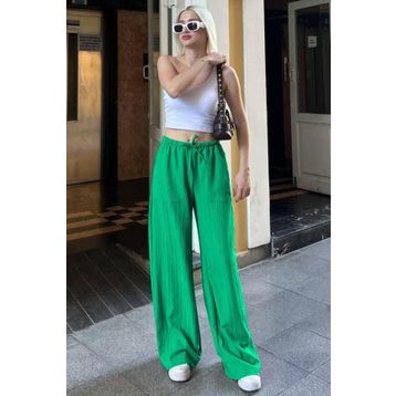 Madmext MG1882 Yeşil Kadın Pantolon