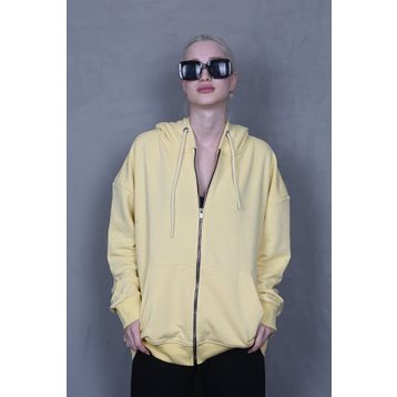 Madmext MG1900 Sarı Kadın Sweatshirt