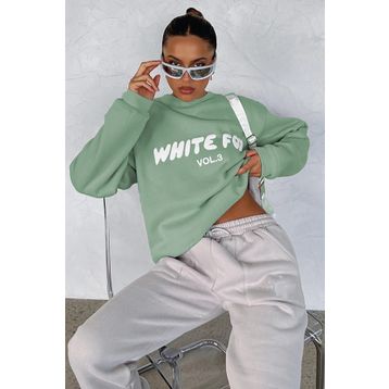Madmext MG1904 Mint Yeşili Kadın Sweatshirt