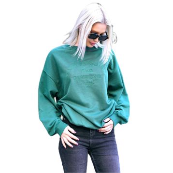 Madmext MG1924 Beyaz Kadın Sweatshirt