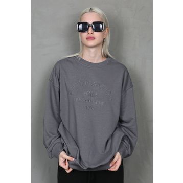 Madmext MG1924 Füme Kadın Sweatshirt