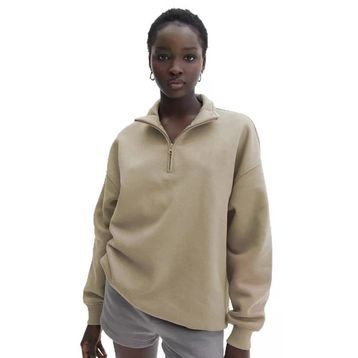 Madmext MG1933 Bej Kadın Sweatshirt