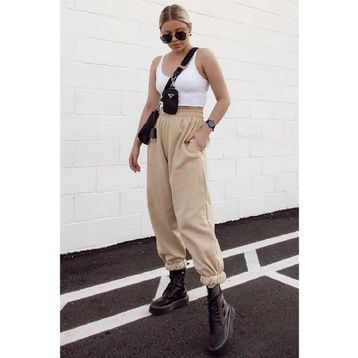Madmext MG324 Camel Kadın Eşofman