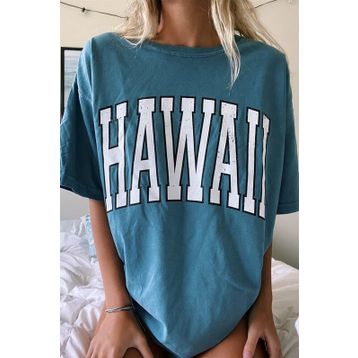 Madmext MG966 Mad Girls Mavi Kadın T-shirt