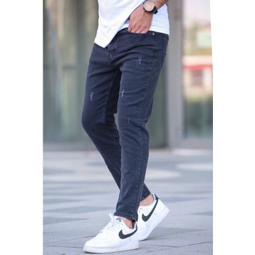 Madmext T6315 Koyu Füme Skinny Fit Erkek Jean