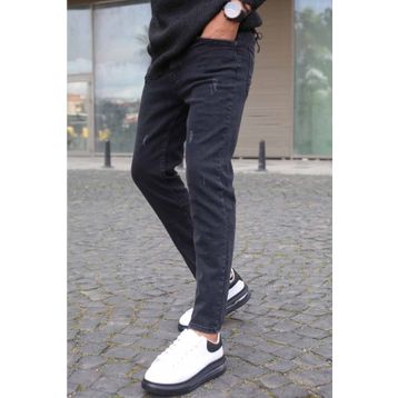 Madmext T6315 Koyu Füme Skinny Fit Erkek Jean