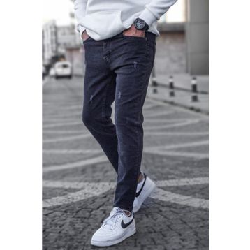 Madmext T6315 Koyu Füme Skinny Fit Erkek Jean