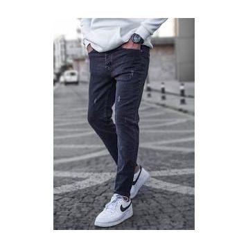 Madmext T6315 Koyu Füme Skinny Fit Erkek Jean