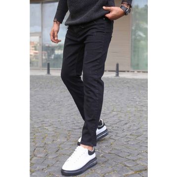 Madmext T6315 Siyah Skinny Fit Jean Pantolon