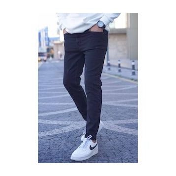 Madmext T6315 Siyah Skinny Fit Jean Pantolon