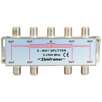 Mag 1/8 5-2500 Mhz Splitter Uydu Dağıtıcısı
