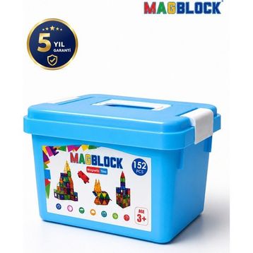 Magblock 152 Parça 3D Manyetik Blok