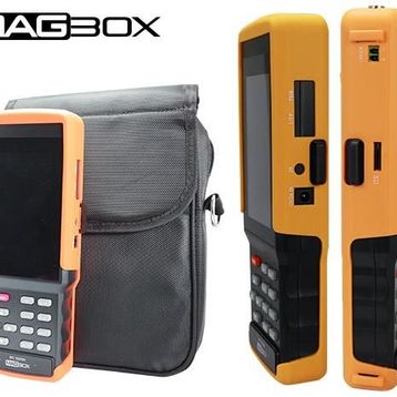 Magbox Ip-ahd-analog Cctv 4.3? Sd Kart-wifi Desteği Dokunmatik Ekran 48v Poe Kamera Test Cihazı