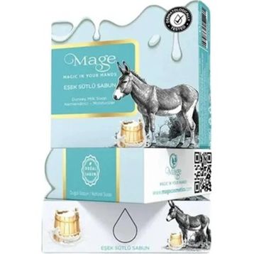 Mage 100 gr Doğal Eşek Sütlü Sabun